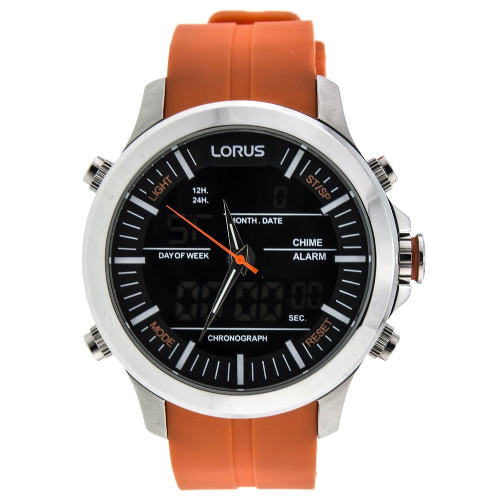 LORUS RW609AX9 CHRONO 10ATM 7181365107 oficjalne archiwum Allegro