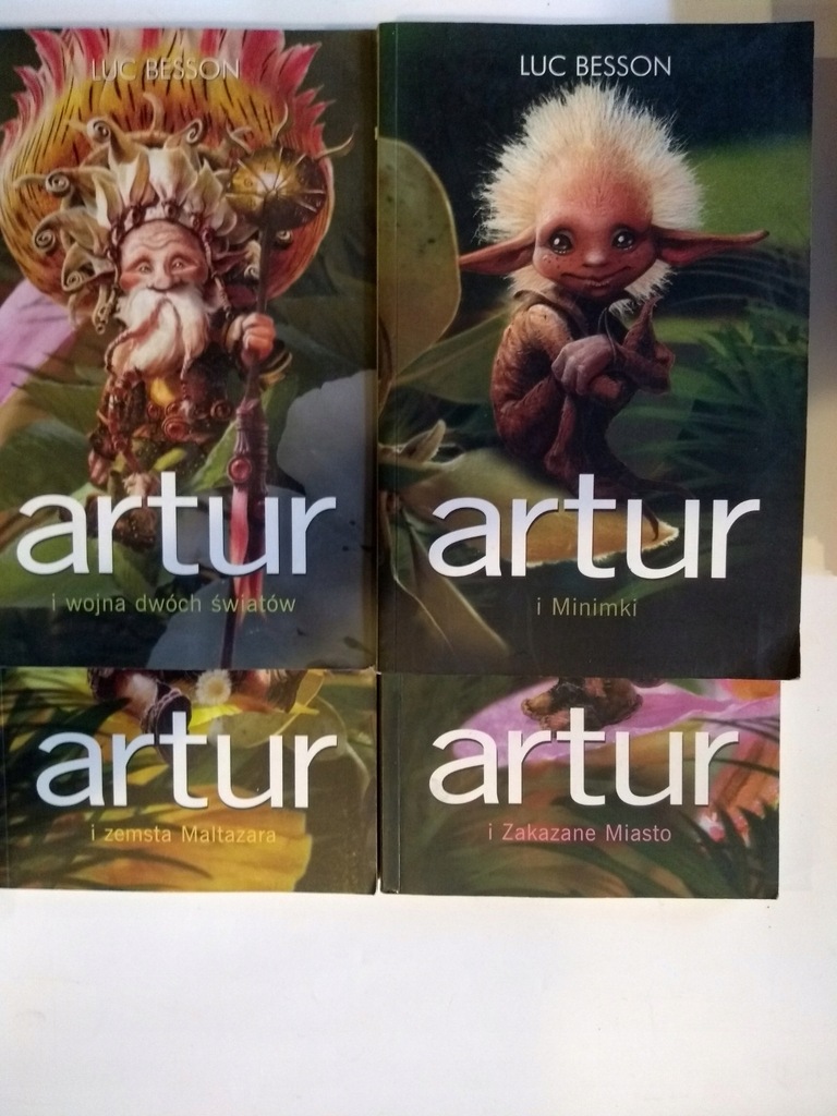 LUC BESSON 1-4 ARTUR I MIMINKI ZAKAZANE MIASTO