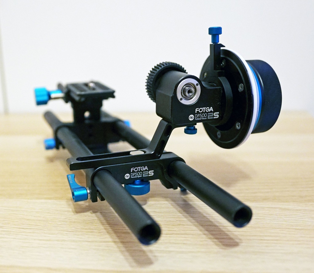 Follow Focus Fotga DP500 2S+Baseplate Fotga DP3000