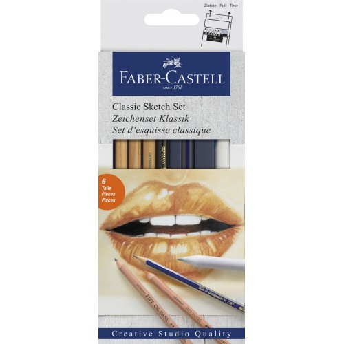 Zestaw do szkicowania FABER CASTELL Gold CLASSIC