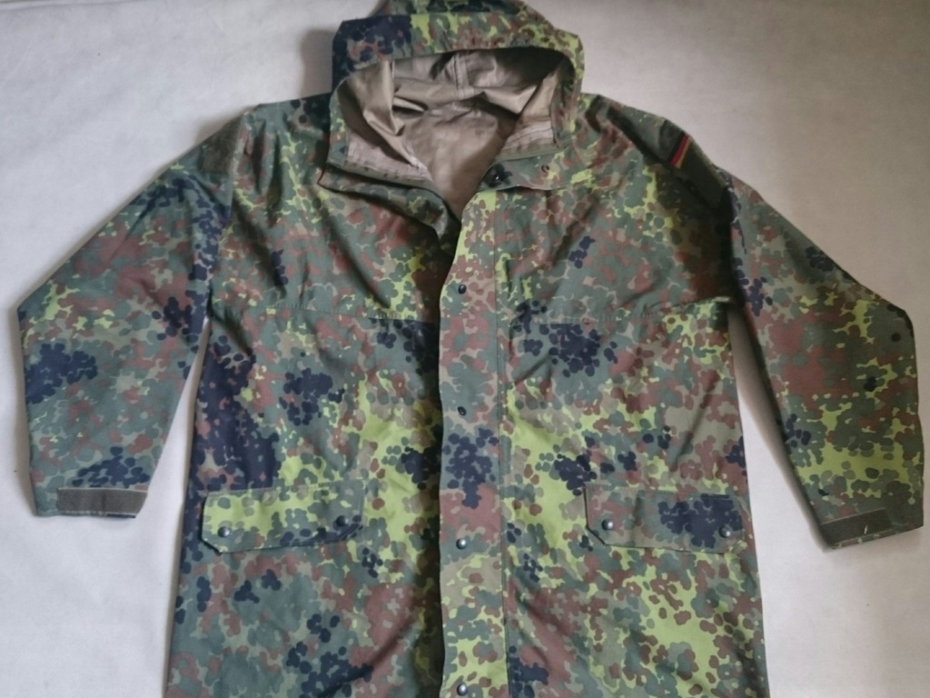 BUNDESWEHR KOMPLET GORE-TEX FLECKTARN 48/50 M