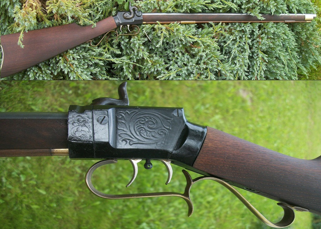 Czarnoprochowa strzelba Besrdan-Wesson