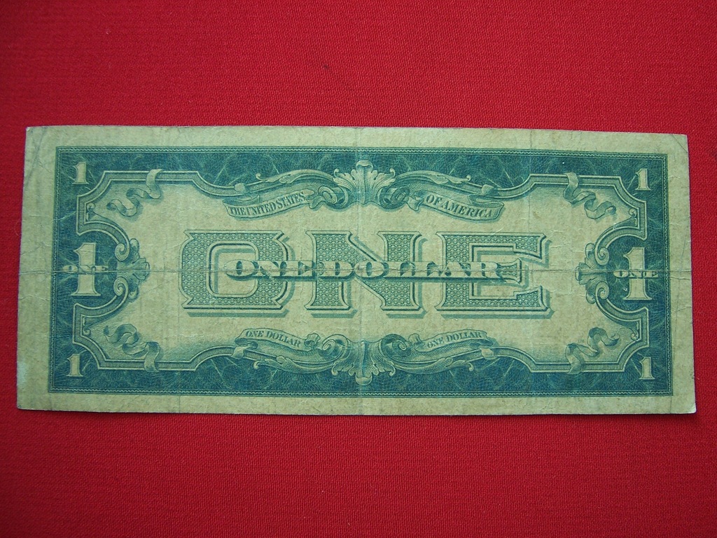 Купить Серебряная банкнота 1 доллар США 1928 года серии А: отзывы, фото ...