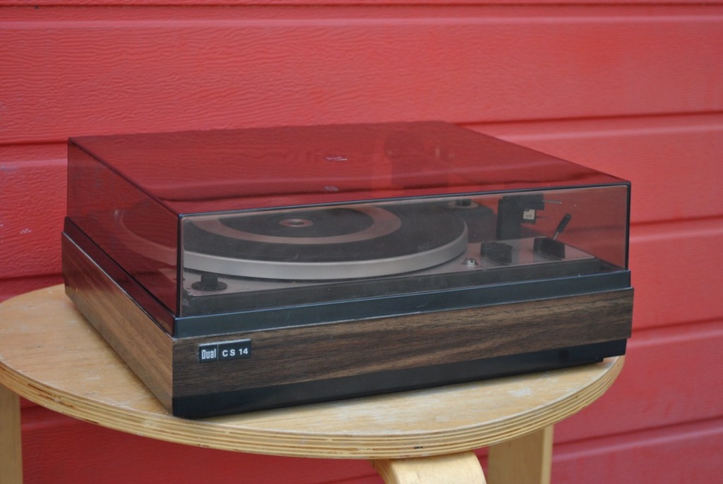 DUAL CS 14/ Gramofon/ 1224 Świetny. Vintage DREWNO