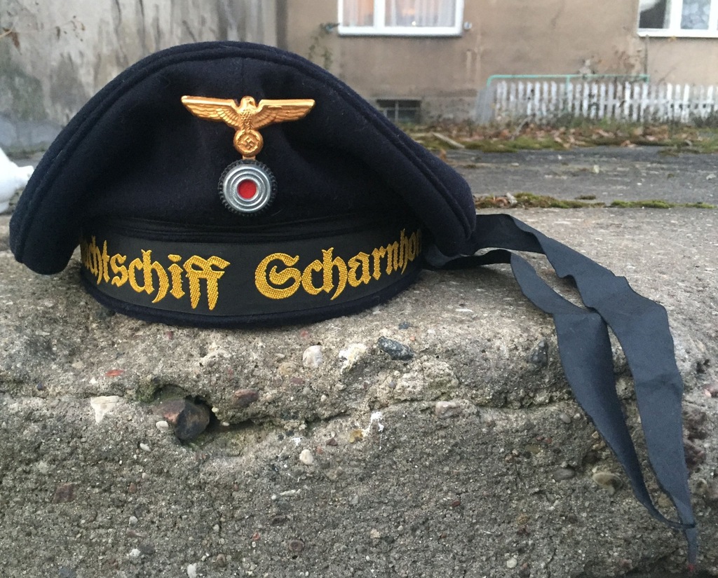 Tellermutze Kriegsmarine Panzerschiff Scharnhorst