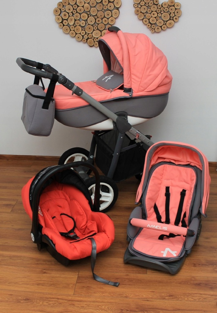 Delti Amelis Pro 3w1 wózek wielofunkcyjny