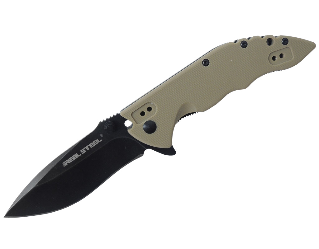 Nóż składany Real Steel E77 Coyote