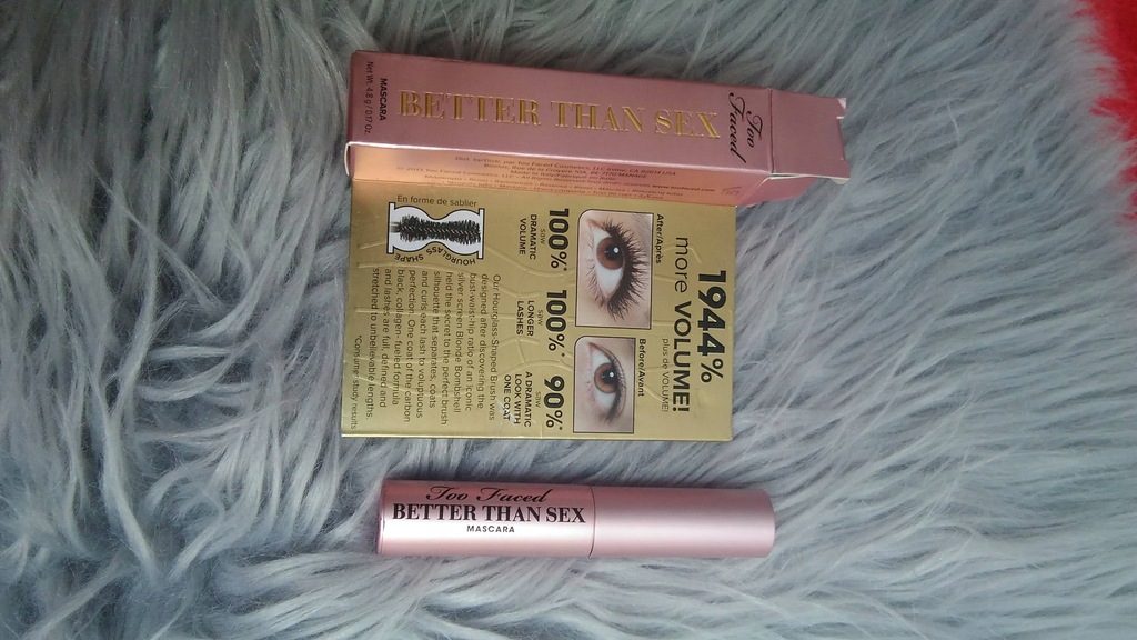 TOO FACED Better Than Sex mascara 4.8g NOWY
