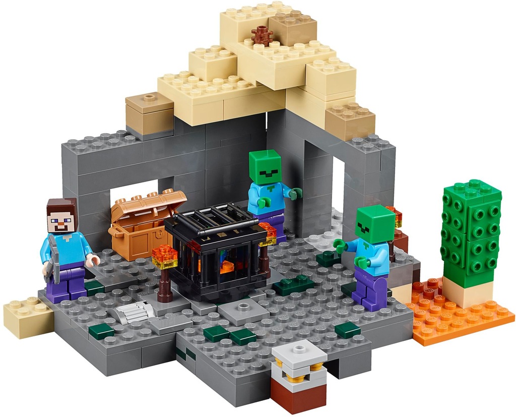 LEGO MINECRAFT 21119 Loch - 7539346424 - oficjalne archiwum Allegro