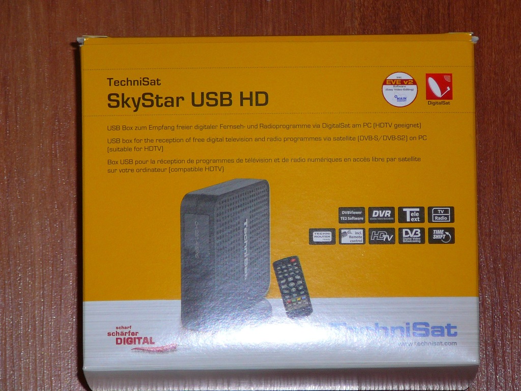 SKYSTAR USB HD - odbiornik satelitarny do komputer