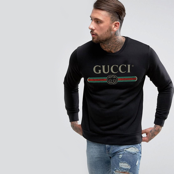Gucci Bluza Rozmiar XL Czarna -50% PROMO PREZENT