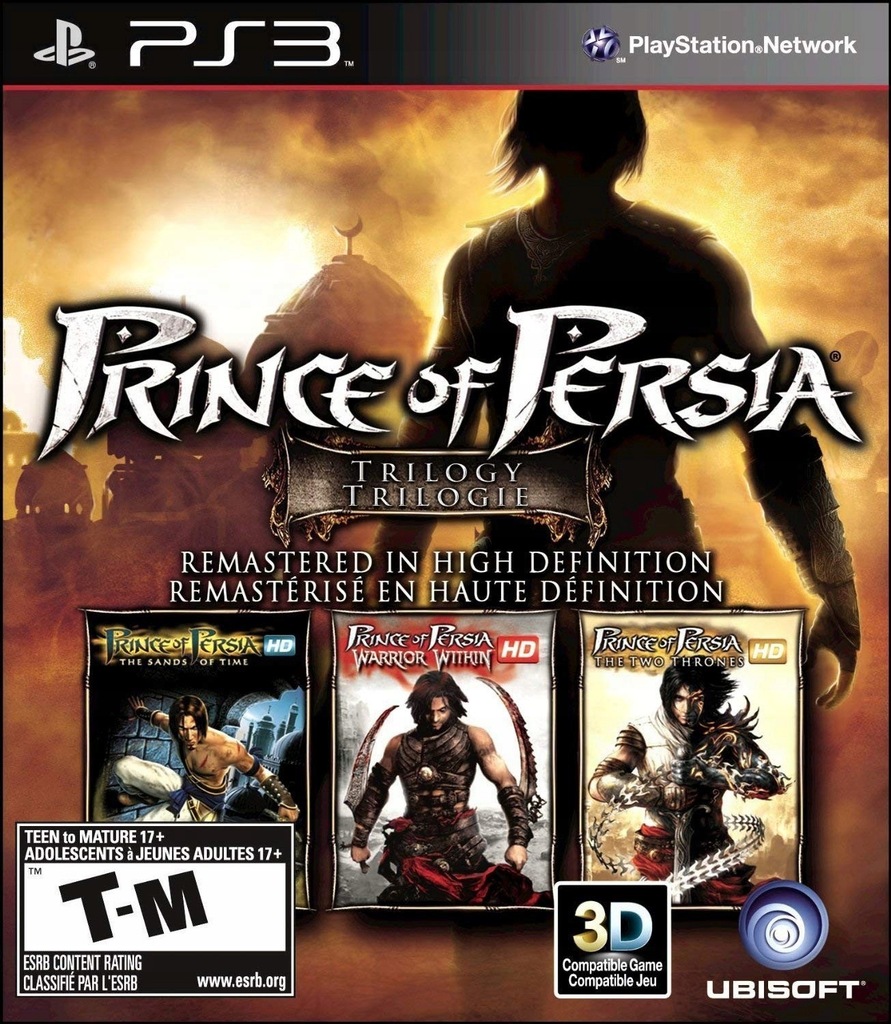 PRINCE OF PERSIA TRILOGY PS3 NOWA