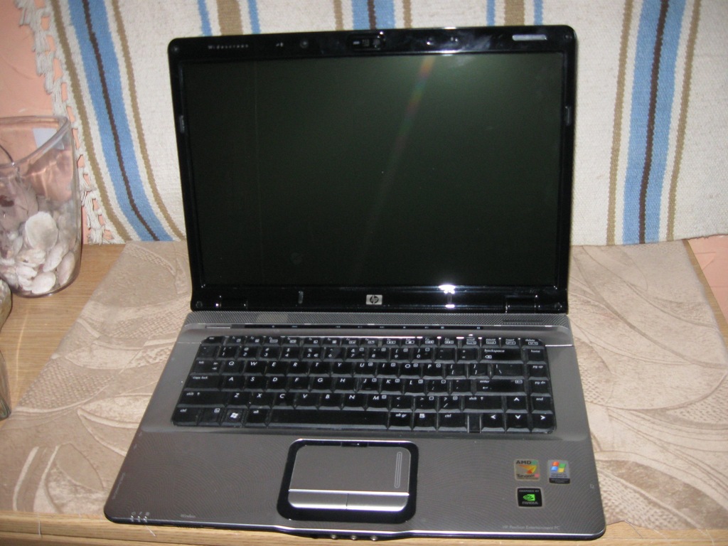 LAPTOP HP PAVILION DV6000 MATRYCA CAŁA SPRAWNA