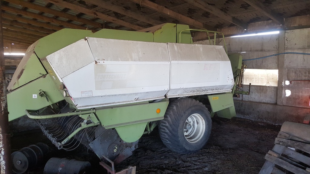 Prasa Fortschritt B 550 duża kostka 120x80