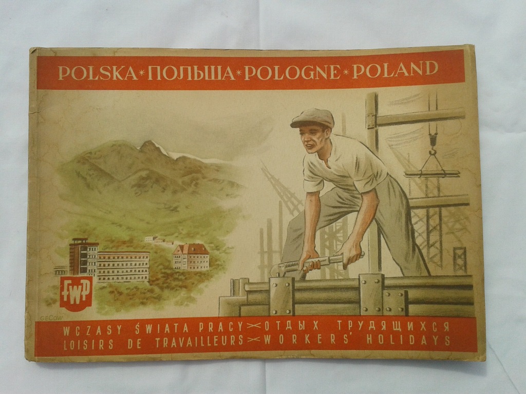 WCZASY ŚWIATA PRACY FWP PRL 1950