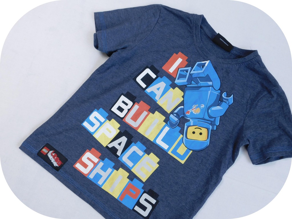 2102ba7 GEORGE _ super T-SHIRT lego wzory 122/128