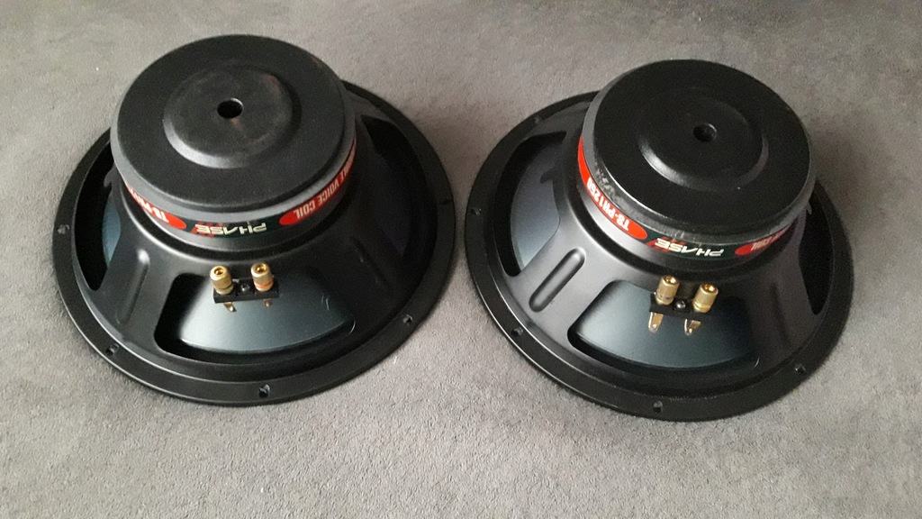 Głośnik subwoofer PHASE stan bdb 2szt