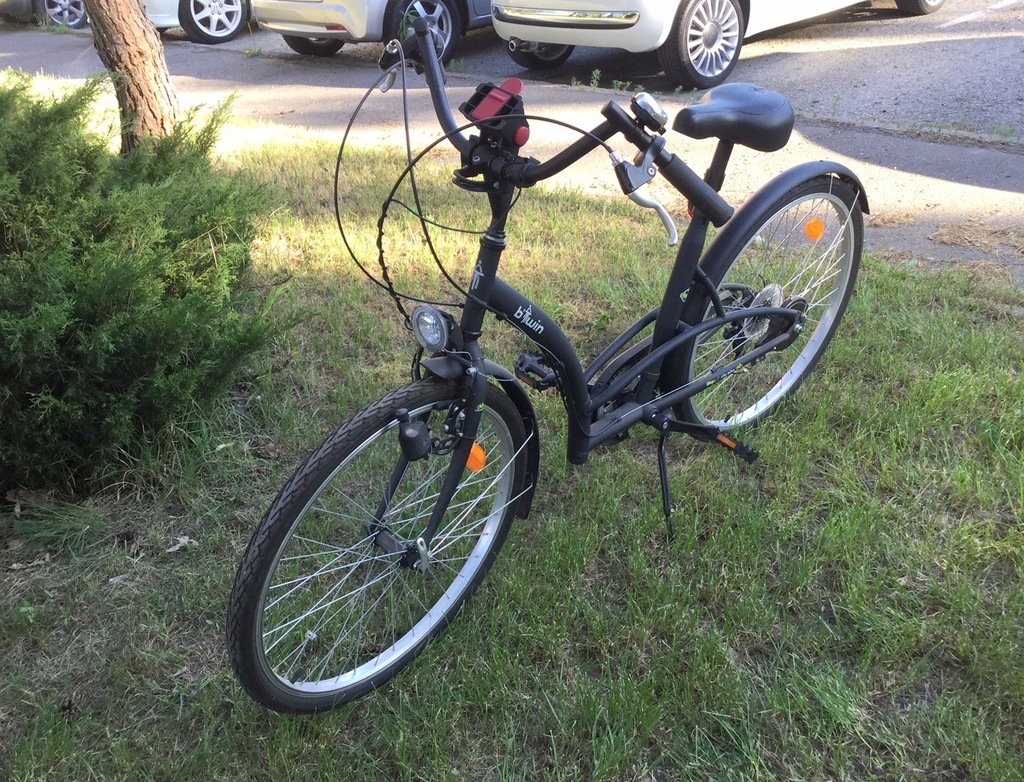 Rower miejski damski b'twin Elops 3 7380376303 oficjalne archiwum Allegro