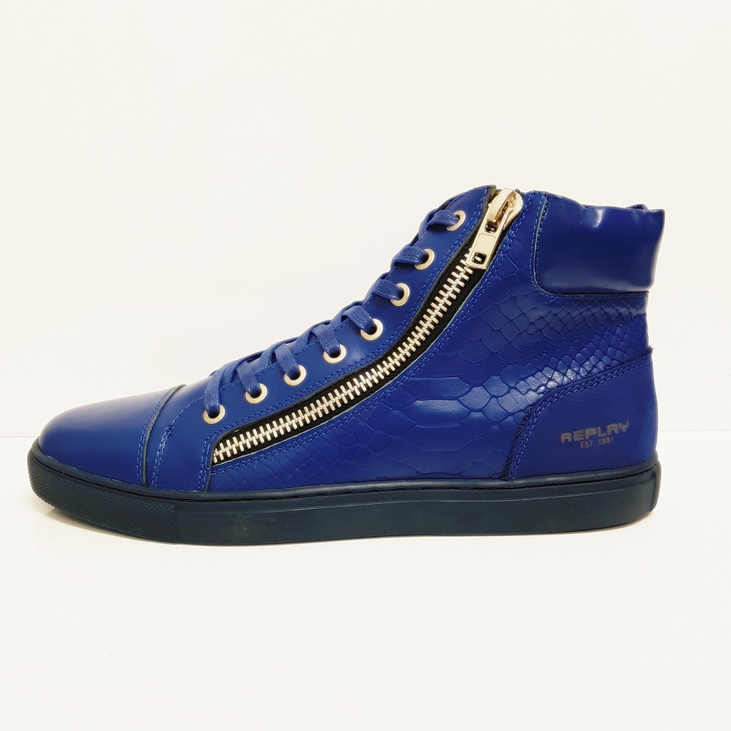 BUTY MĘSKIE REPLAY 43 TENISÓWKI SNEAKERSY