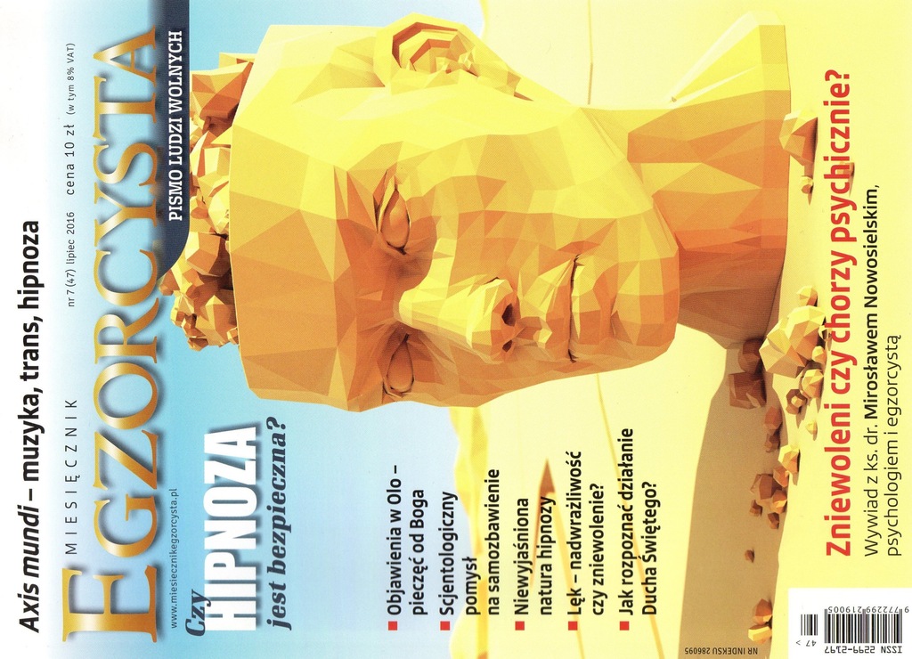 EGZORCYSTA 7/2016 - CZY HIPNOZA JEST BEZPIECZNA?