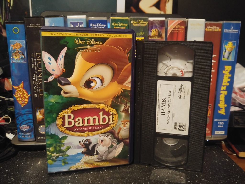 Bambi VHS Disney Imperial wydanie specjalne