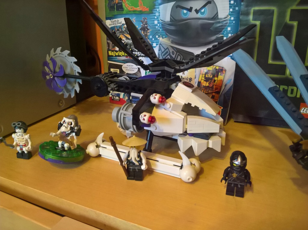 Lego Ninjago 2521 Walka Smoka Błyskawicy Unikat - 7661641740 ...