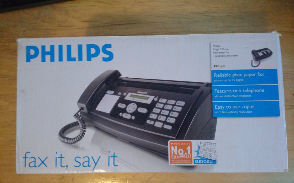 FAX PHILIPS PPF 631