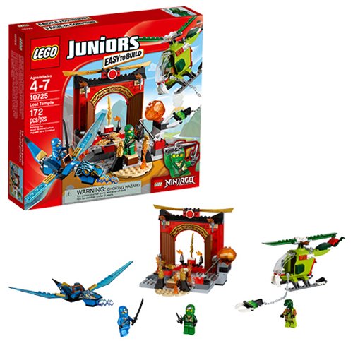 LEGO JUNIORS 10725 zaginiona świątynia NINJAGO