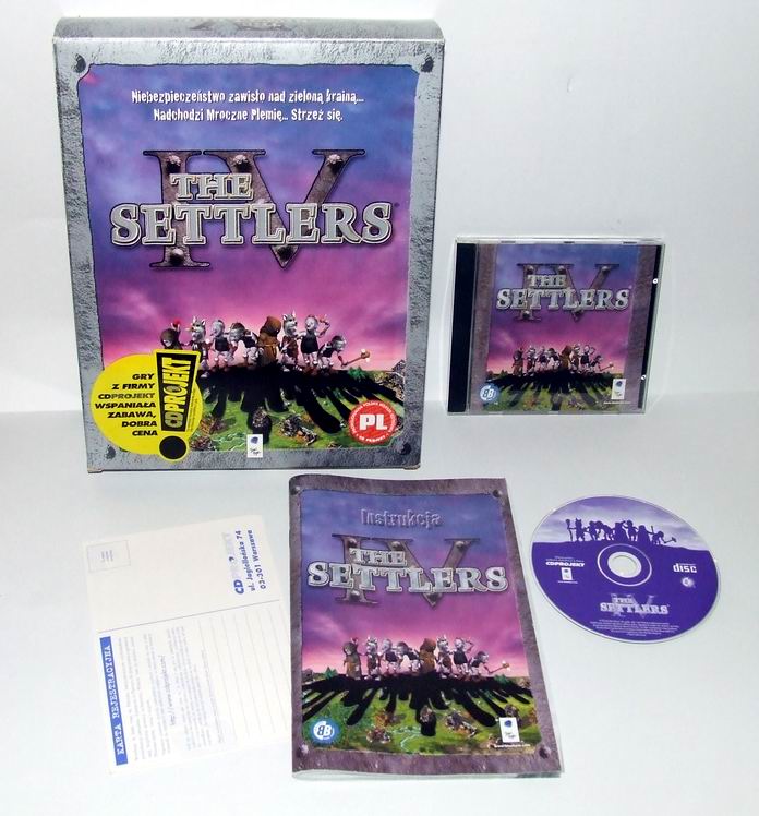 The SETTLERS IV 4 - BIG BOX [PL]