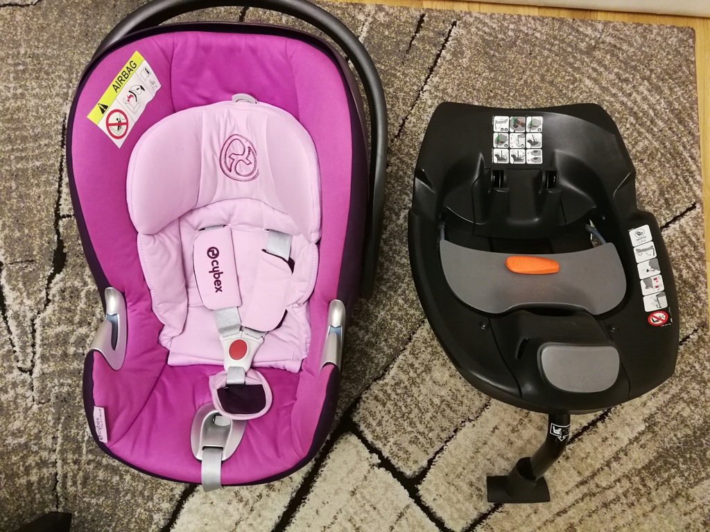 FOTELIK CYBEX ATON Q BAZA CYBEX Q fix na ISOFIX 7558839811