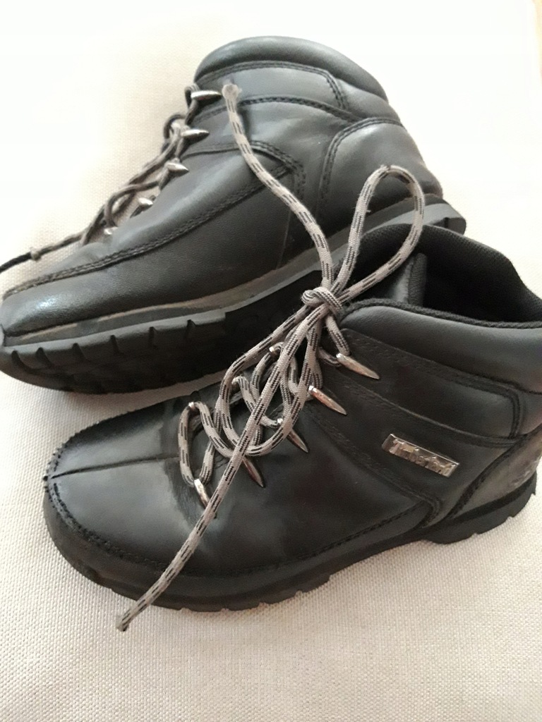 Jesienne skórzane buty Timberland r.34 od 1zl BCM
