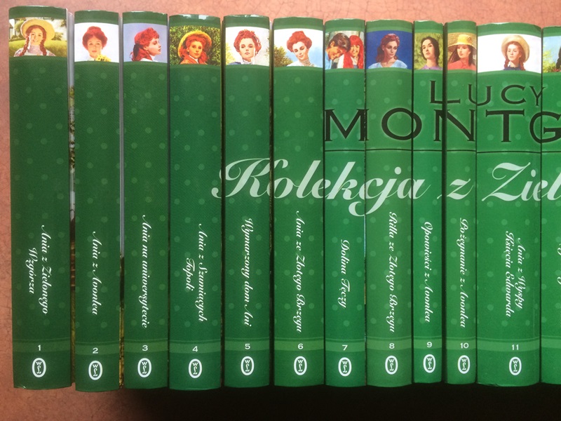 Wszystkie Części Ani Z Zielonego Wzgórza Kolekcja z Zielonego Wzgórza Lucy Maud Montgomery - 7238968637
