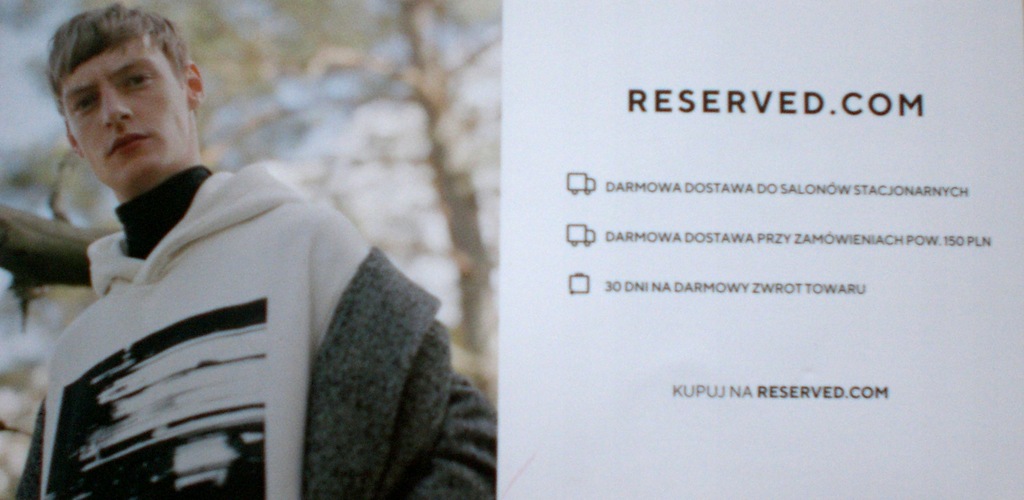 Reserved kupon kod rabatowy -10%