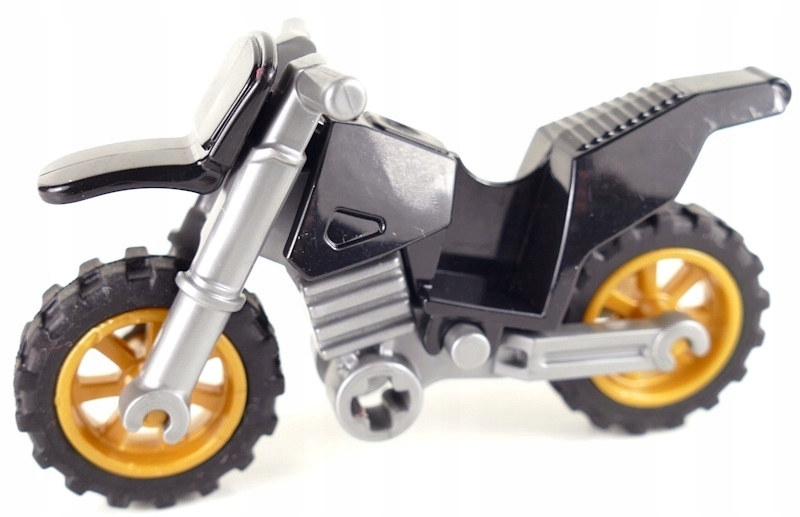 8semka LEGO CITY MOTOR CROSS CZARNY