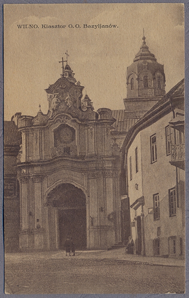 WILNO ok.1930r Klasztor O.O. Bazylianów N583
