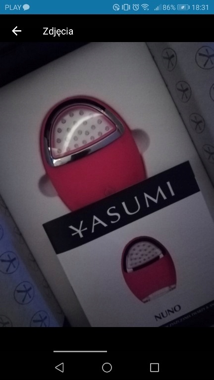 Soniczna szczoteczka do twarzy NUNO marki YASUMI