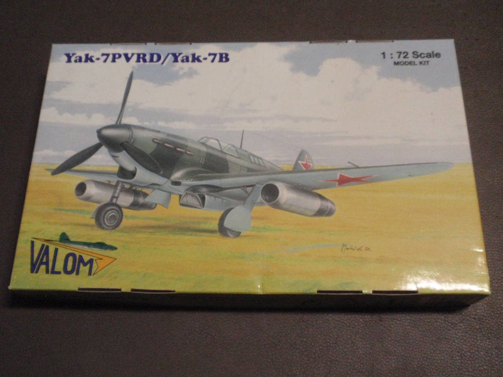 myśliwiec Jak-7 PVRD/ Jak-7B  - Valom