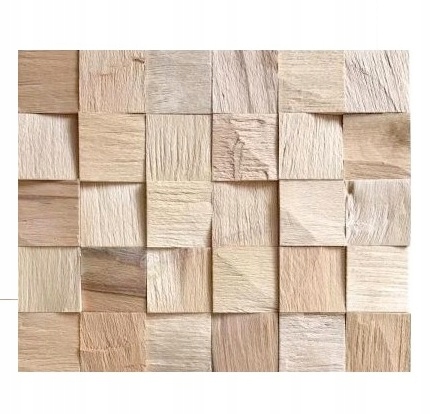 PANEL ŚCIENNY 3D BUK ŁUPANY firmy NATURAL WOOD PAN