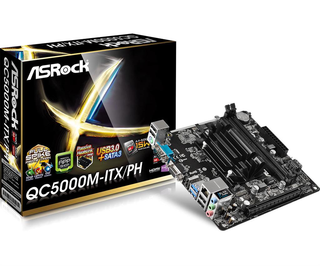 Asrock qc5000m itx обзор