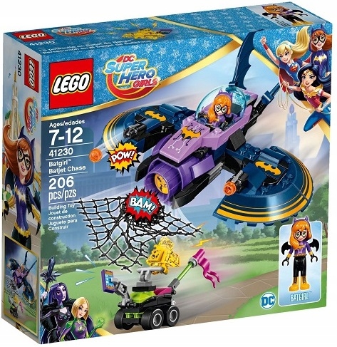 LEGO SUPER HERO GIRLS 41230 POŚCIG BATJETEM UNIKAT