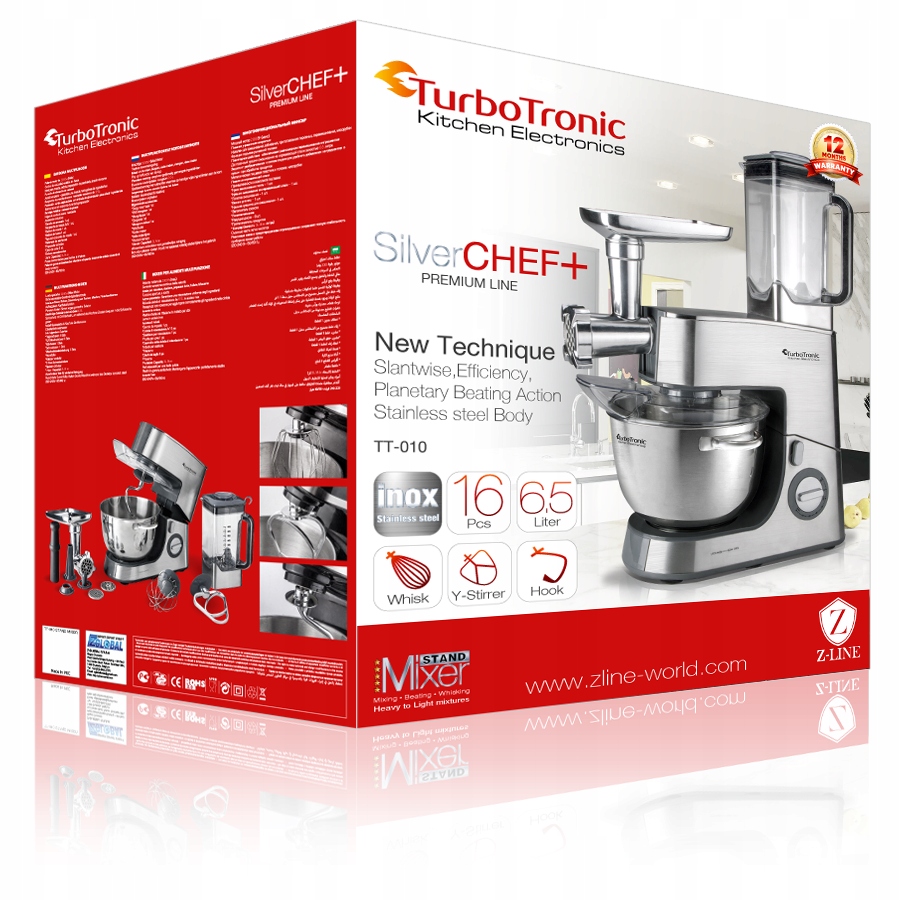 TURBOTRONIC SILVERCHEF+ TT-010 ROBOT KUCHENNY