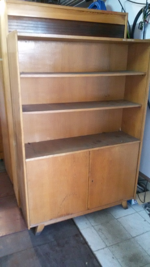SZAFA SZAFKA PRL BIBLIOTEKA BIBLIOTECZNA 1962 ROK