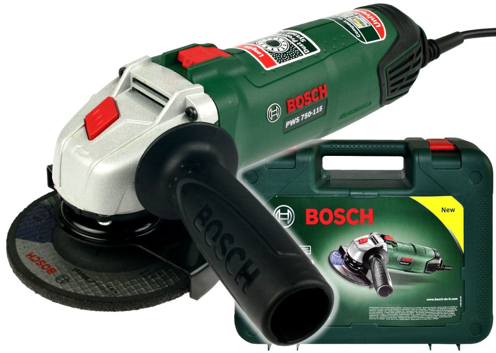 SZLIFIERKA KĄTOWA 701W PWS 700-115 BOSCH + WALIZKA