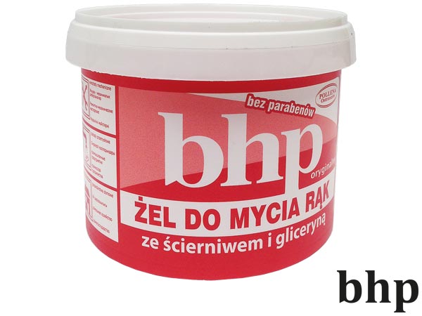 Pasta BHP do rąk 500 g w żelu