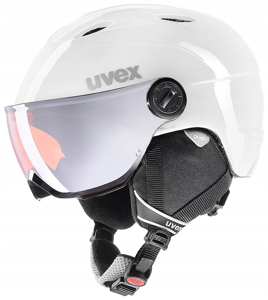 UVEX Junior Visor Pro Kask Dzieci 46-52cm