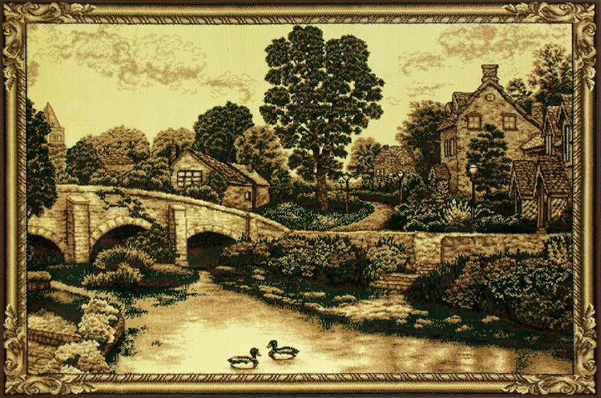 140x200 cm  MAKATKA DYWAN NA ŚCIANĘ MAKATA  KACZKI