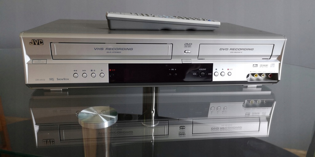 Combo Nagrywarka DVD +VHS HI-FI Stereo JVC DR-MV2
