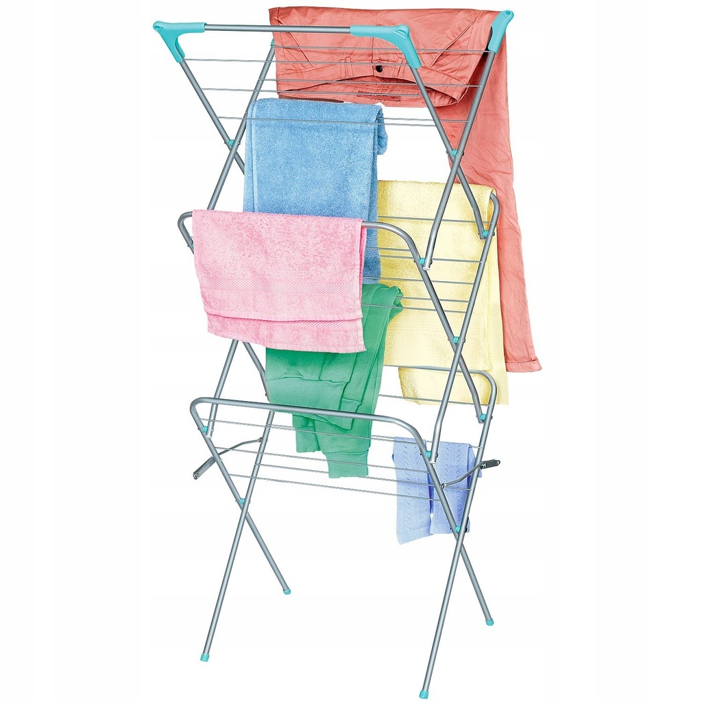 Suszarka Pionowa Na Pranie Składana Stojąca 118 - 7243656834