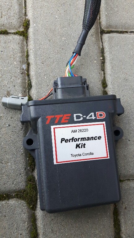 tunning box TTE d4d corolla e12 2.0