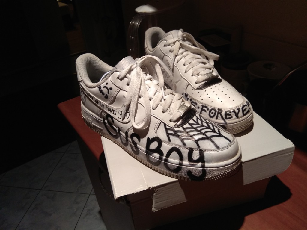 Lil peep clearance air force 1